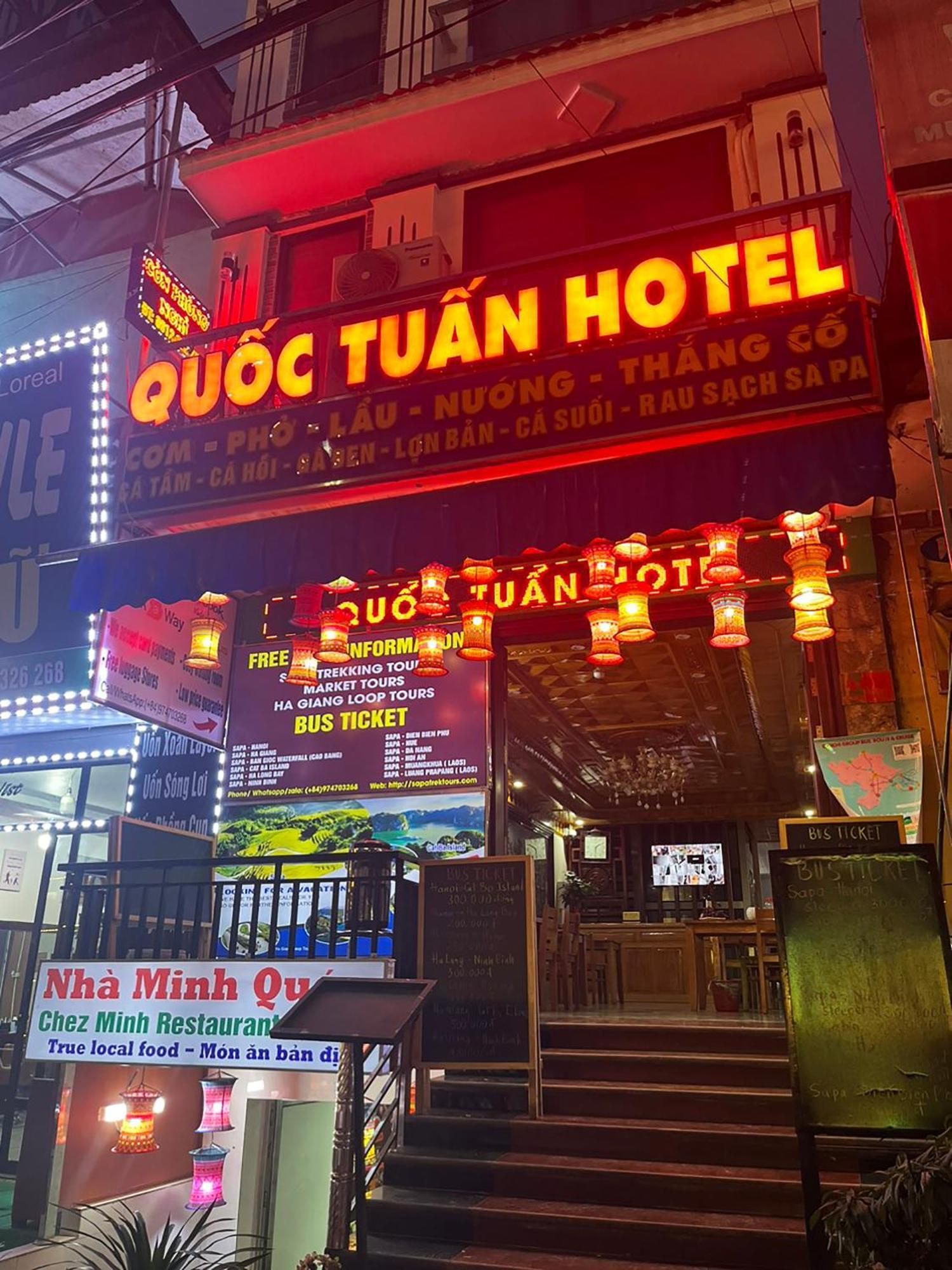 Quoc Tuan Hotel Sapa Bagian luar foto